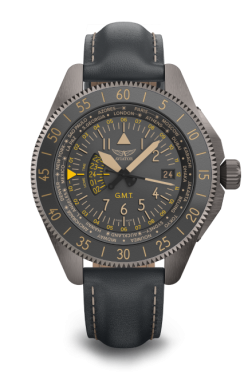 pnske leteck hodinky AVIATOR model Airacobra GMT  V.1.37.7.305.4