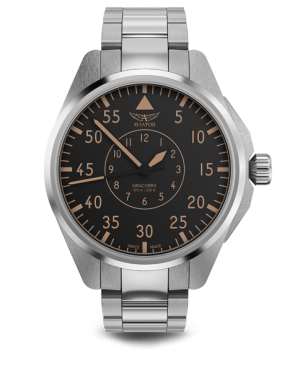 pnske leteck hodinky AVIATOR model AIRACOBRA 43 Heritage V.3.39.0.341.5